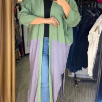 خرید مانتو زنانه ترکیبی دو رنگ در فروشگاه اینترنتی پوشاکچی-مشاهده قیمت و مشخصات