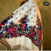 خرید روسری ترکمن طرح بهارگل در فروشگاه اینترنتی پوشاکچی-مشاهده قیمت و مشخصات