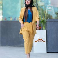 خرید کت شلوار زنانه کرپ مازراتی در فروشگاه اینترنتی پوشاکچی-مشاهده قیمت و مشخصات