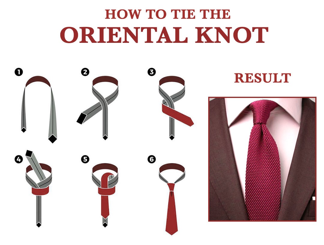 بستن کراوات با گره ی ساده