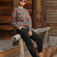 خرید ست بلوز و شلوار زنانه کد 217 در فروشگاه اینترنتی پوشاکچی-مشاهده قیمت مشخصات