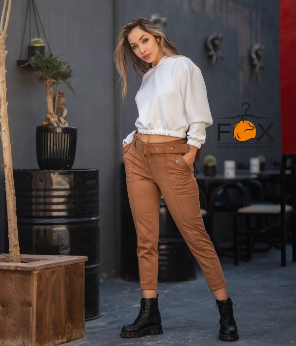 خرید شلوار زنانه مدل جیب برگردان کد 217/15 در فروشگاه اینترنتی پوشاکچی-مشاهده قیمت و مشخصات
