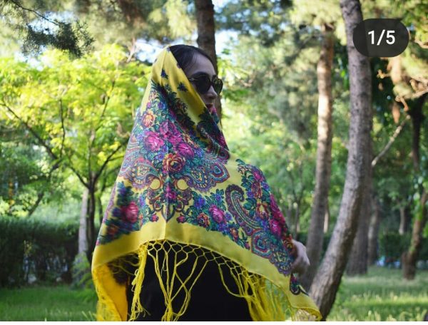 خرید روسری بهاره ترکمن در فروشگاه اینترنتی پوشاکچی-مشاهده قیمت و مشخصات