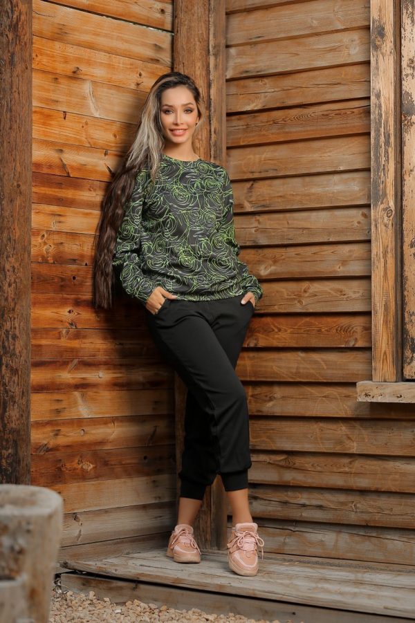 خرید ست بلوز و شلوار زنانه کد 214 در فروشگاه اینترنتی پوشاکچی-مشاهده قیمت و مشخصات