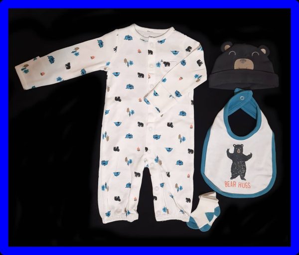 خرید ست نوزادی پسرانه طرح خرس در فروشگاه اينترنتي پوشاکچي - مشاهده قيمت و مشخصات