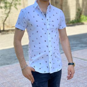 خريد پیراهن هاوایی مردانه Slim Fit در فروشگاه اينترنتي پوشاکچي - مشاهده قيمت و مشخصات