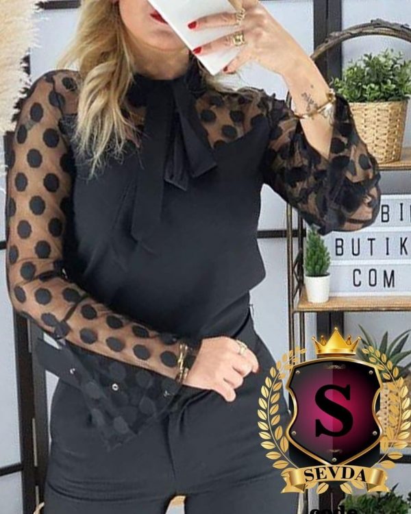 خريد شومیز کراواتی زنانه مدل سودا در فروشگاه اينترنتي پوشاکچي - مشاهده قيمت و مشخصات