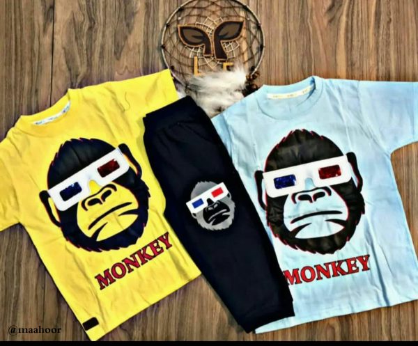 خريد تیشرت شلوارک پسرانه طرح Monkey در فروشگاه اينترنتي پوشاکچي - مشاهده قيمت و مشخصات