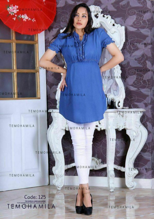 خرید تونیک جین بارداری کد 125 در فروشگاه اینترنتی پوشاکچی-مشاهده قیمت و مشخصات
