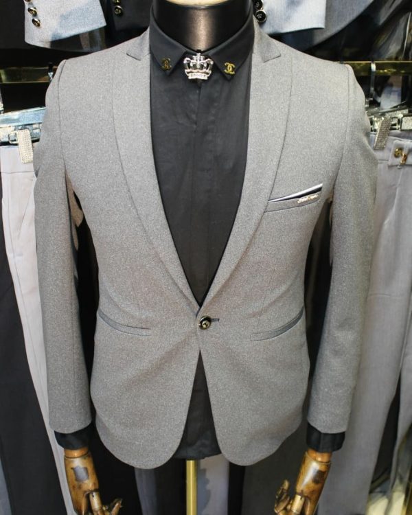 خريد کت تک مردانه طوسی در فروشگاه اينترنتي پوشاکچي - مشاهده قيمت و مشخصات